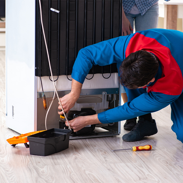 how much do you charge for refrigerator repair services in Northmoor Missouri